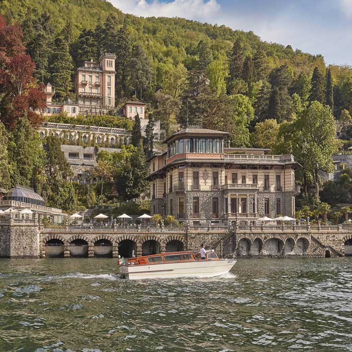 lake como hotel exterior